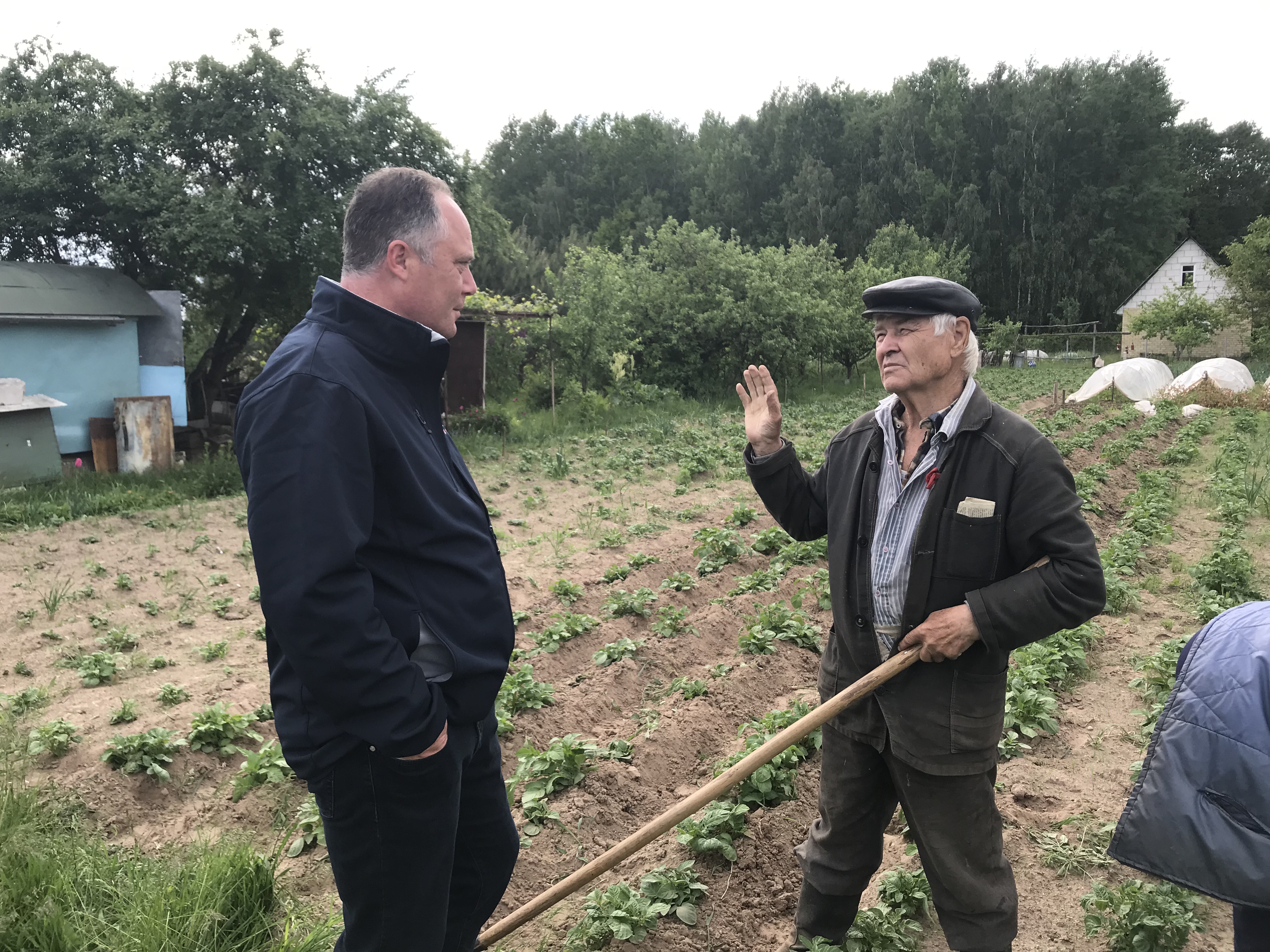 Maik Faasch im Gespröch mit gottfried Knauss